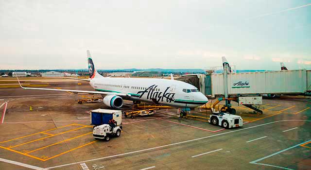 Portland Airport (PDX) is the busiest airport in Oregon, United States.