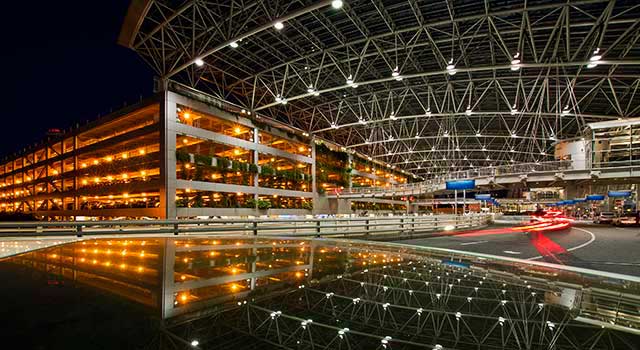 Portland Airport is a hub for Alaska Airlines.